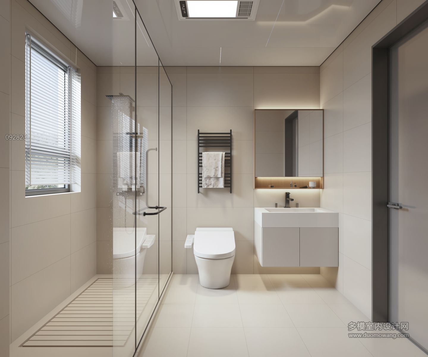 意式极简卫生间