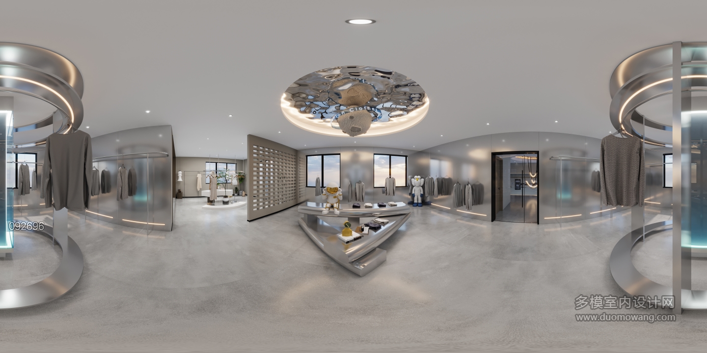 科技感男装全景