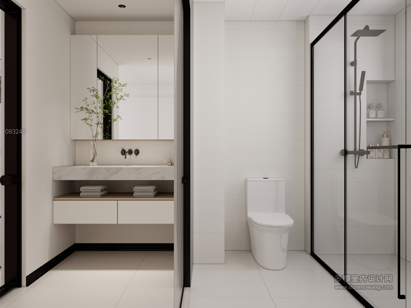 原木风 -卫生间