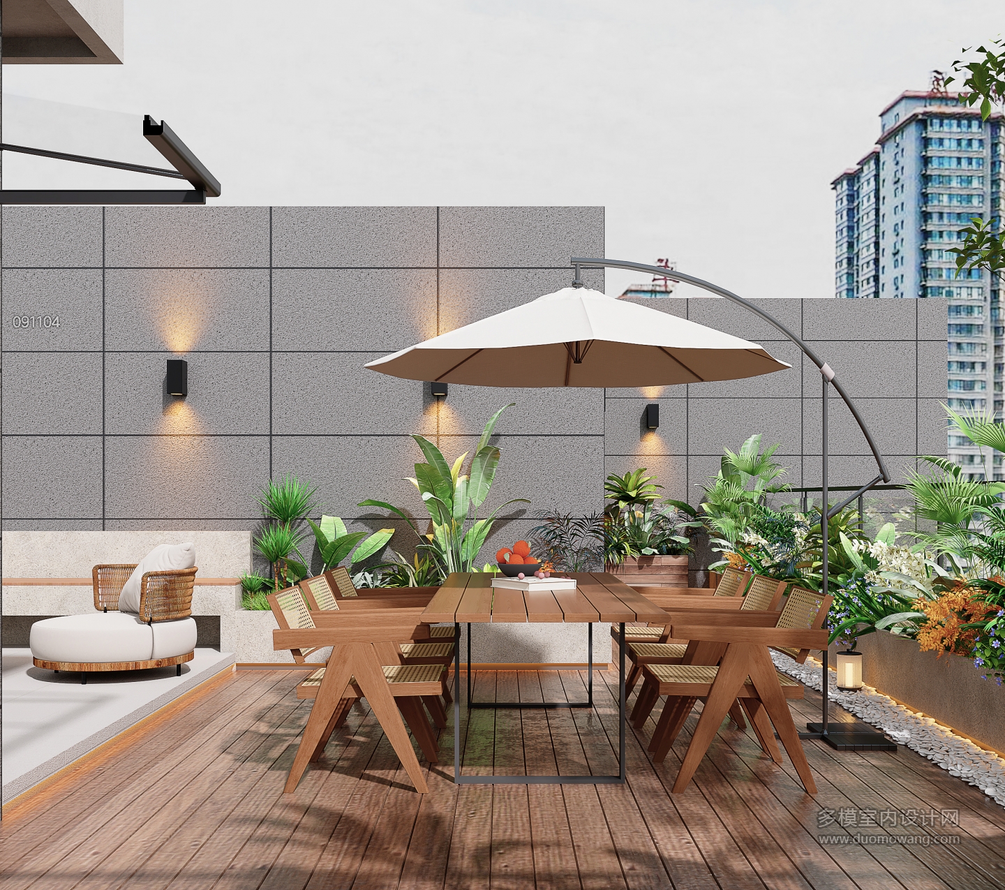 现代露台001