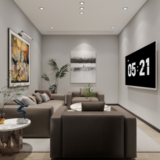 满天下会议室_接待室_互动式灯光混合