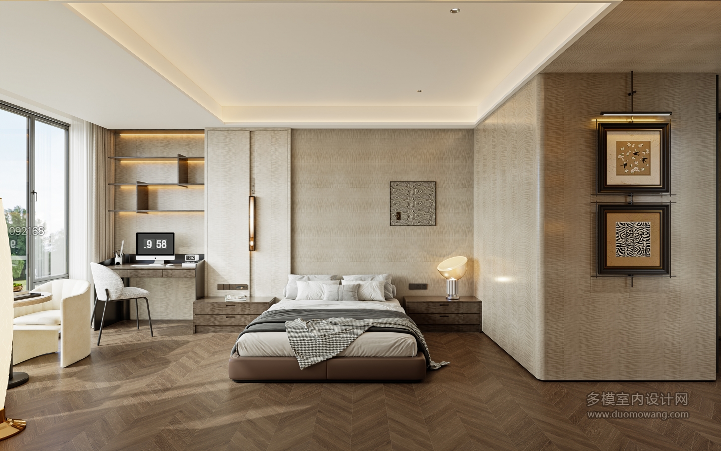 晓风印翠115_主卧室001