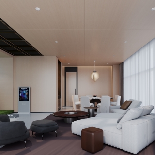 现代会所高尔夫室五