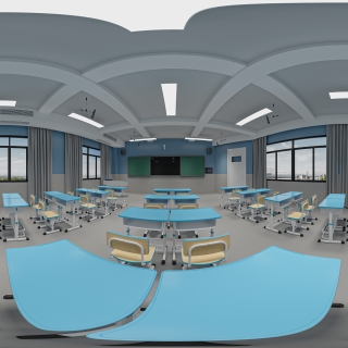 现代录播室方案一全景1