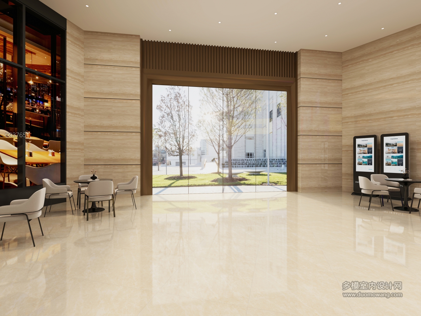 现代接待大厅静态1