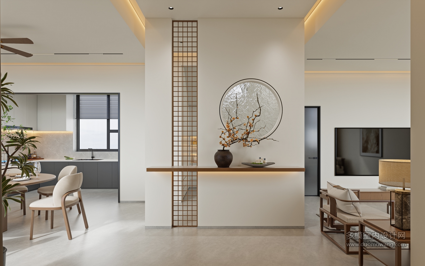 西阳自建房_一层客厅001