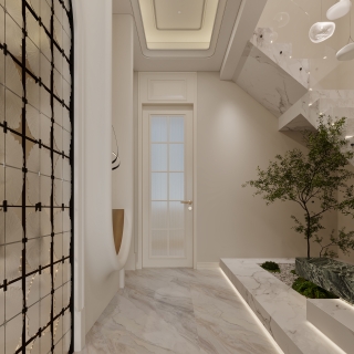 轻法一层楼梯特写