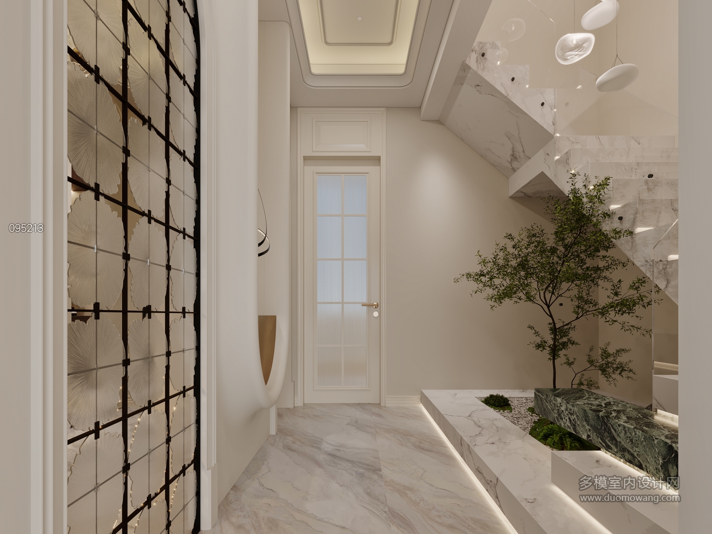 轻法一层楼梯特写