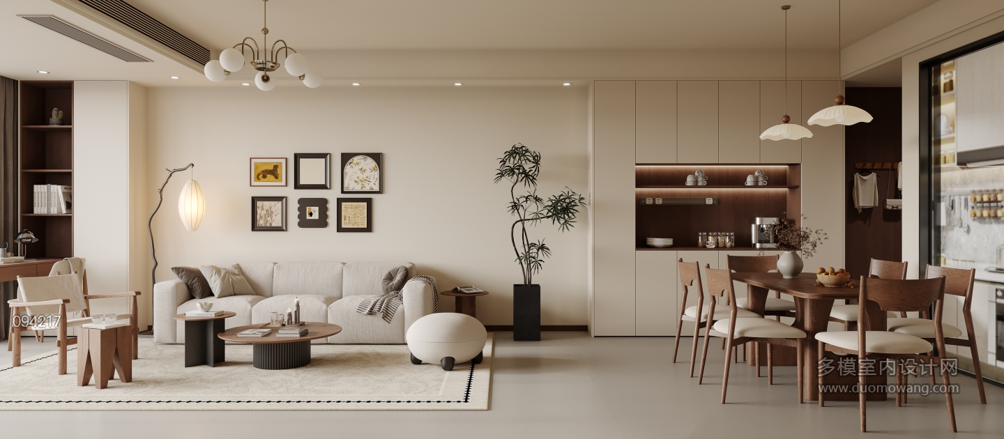 现代客餐厅特写B