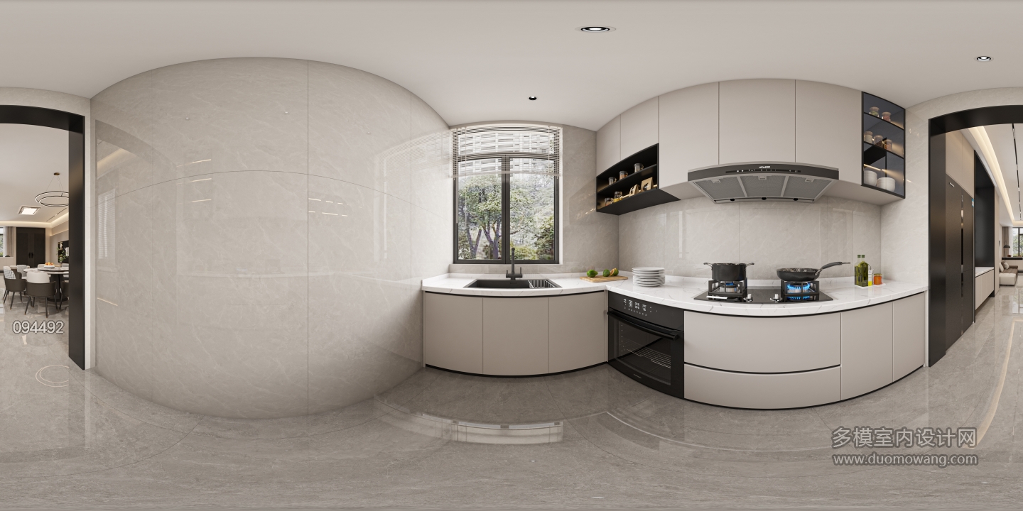 现代1 楼厨房 360