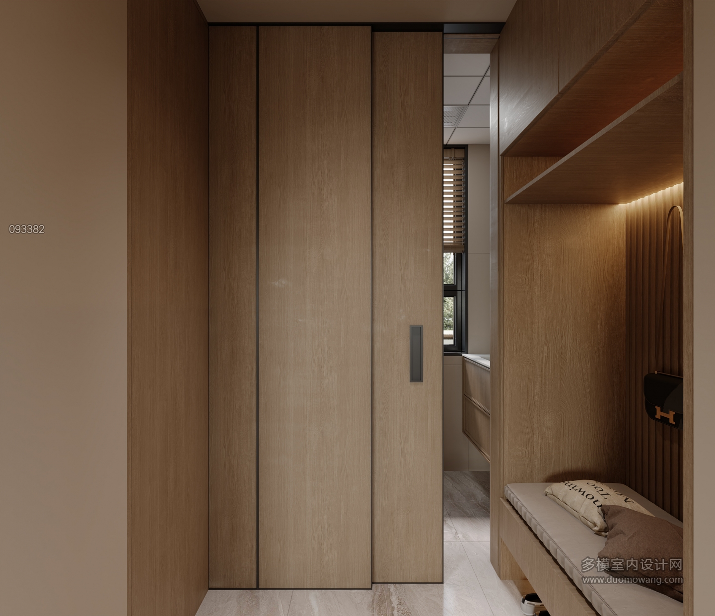 新中式一楼卫生间静态