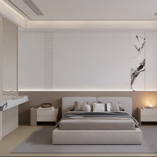 现代二楼主卧静态