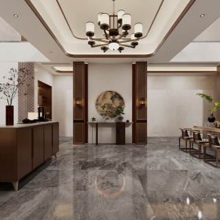 新中式客厅静态三