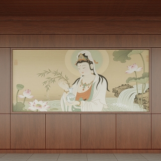 三层真武大帝过道