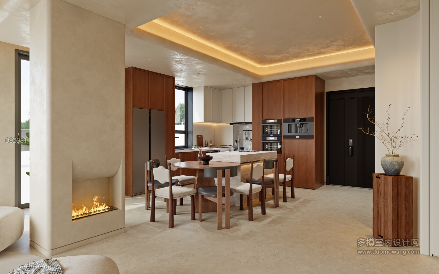 甘露山一层_一层客厅003