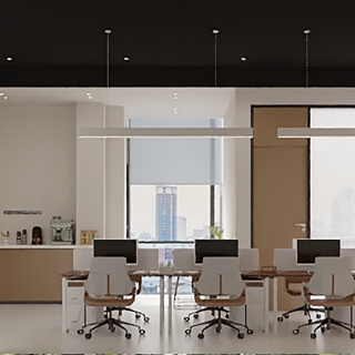 现代公共办公区