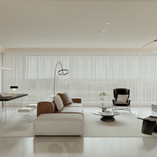 现代 客餐厅 单张4