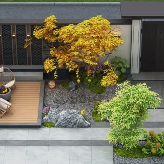 兰亭世家新中式庭院鸟瞰