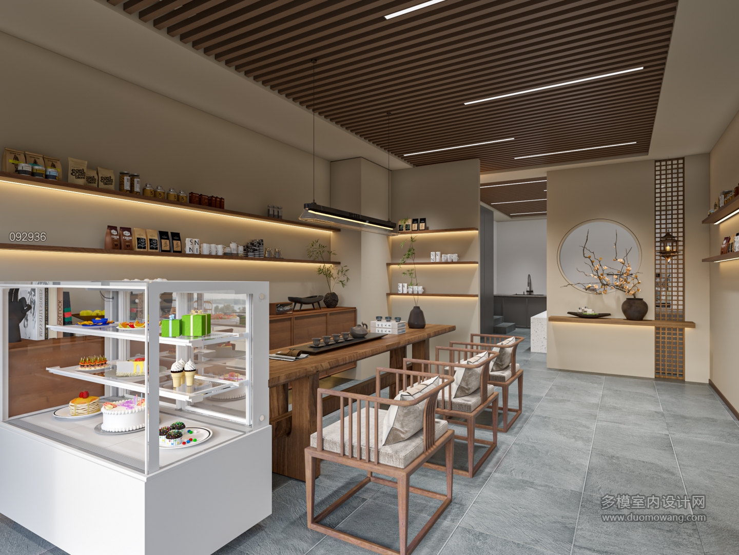 新中式宋代风店铺单张2