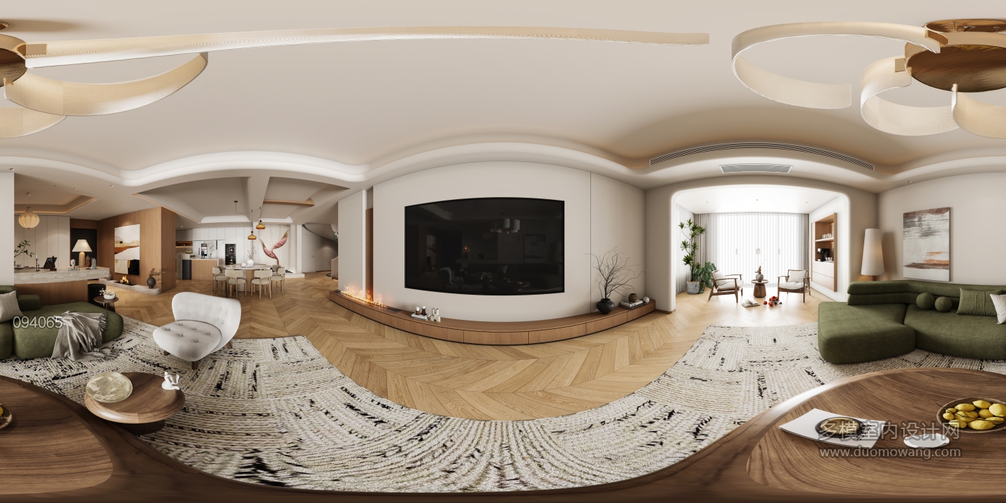 原木客餐厅全景