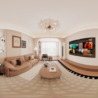 复古客餐厅全景