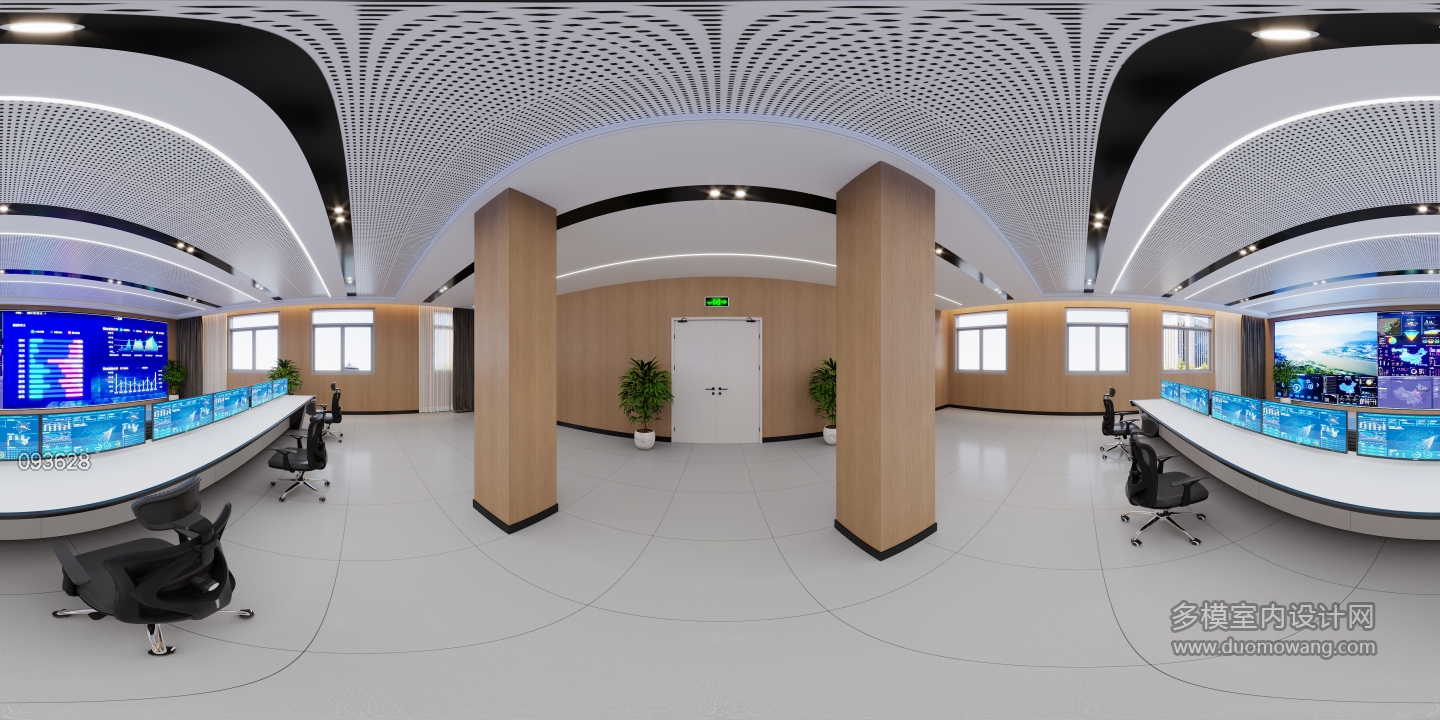 现代指挥室1全景