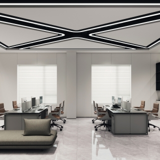 现代办公公共办公区