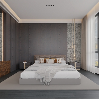 现代卧室