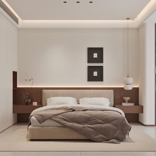 现代中古风次卧特写