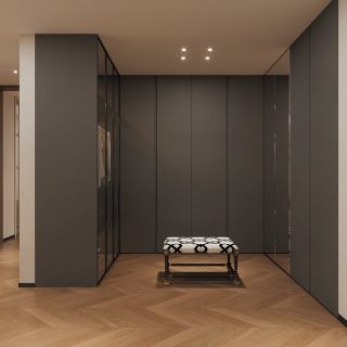 一楼主卧衣帽间