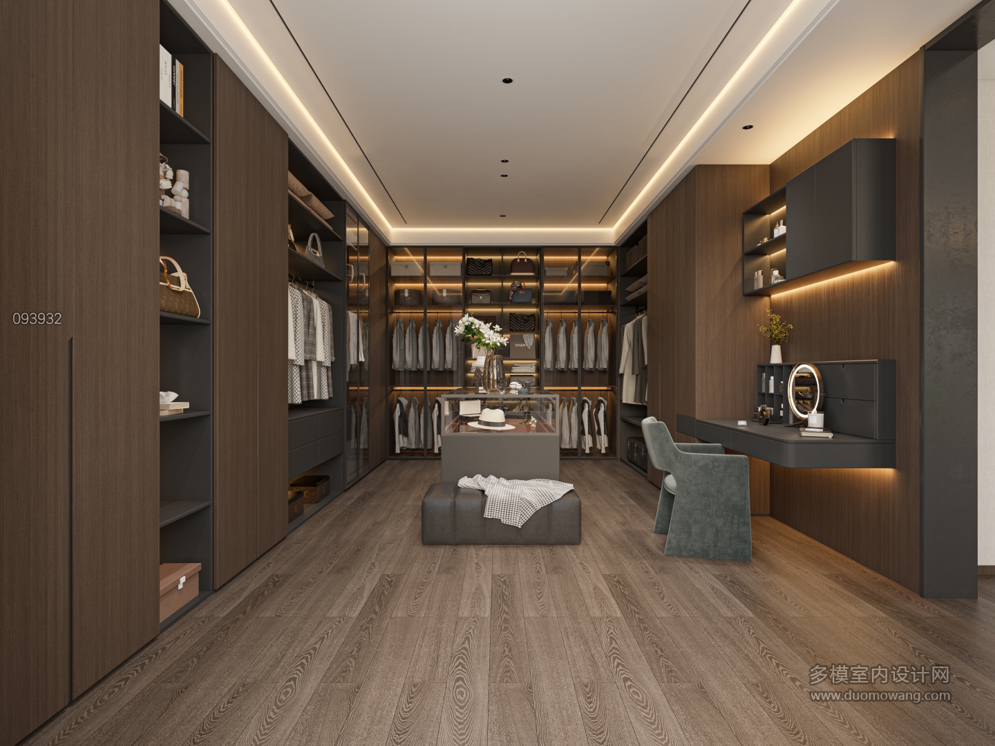 现代三楼大衣帽间