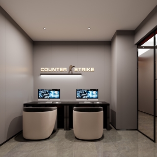 现代龙兴网咖单张二