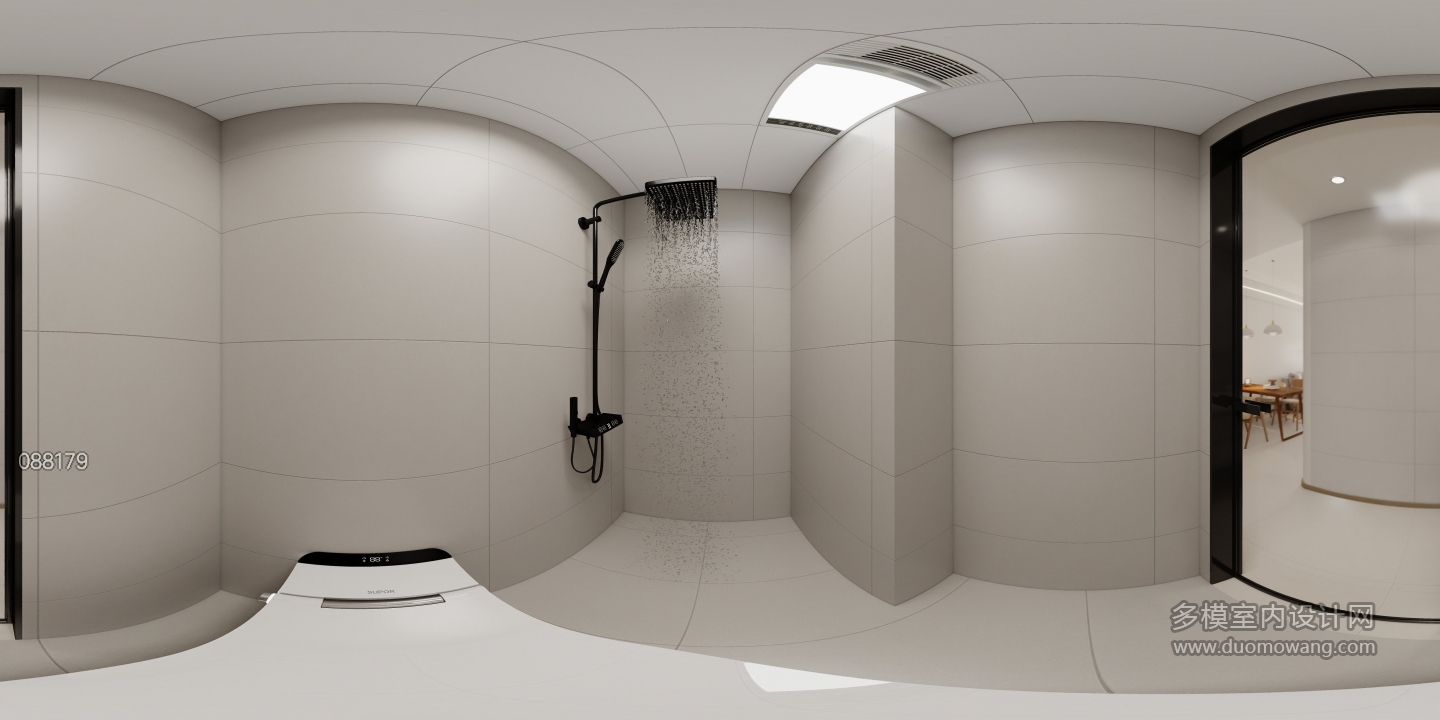 原木奶油卫生间