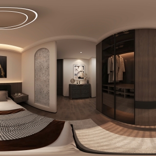 现代家装主卧 (1)