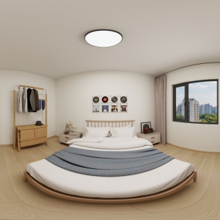 东方嘉园  套二卧室-2