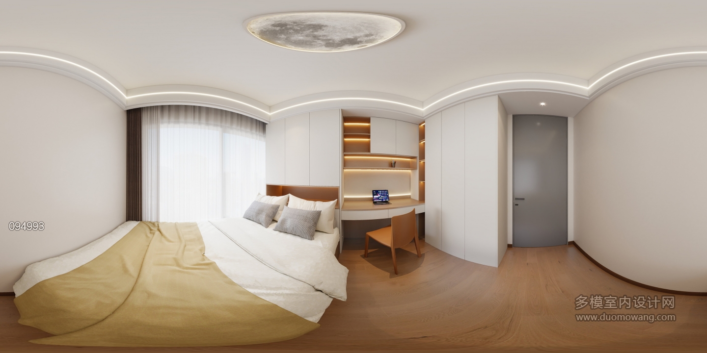 现代卧室3