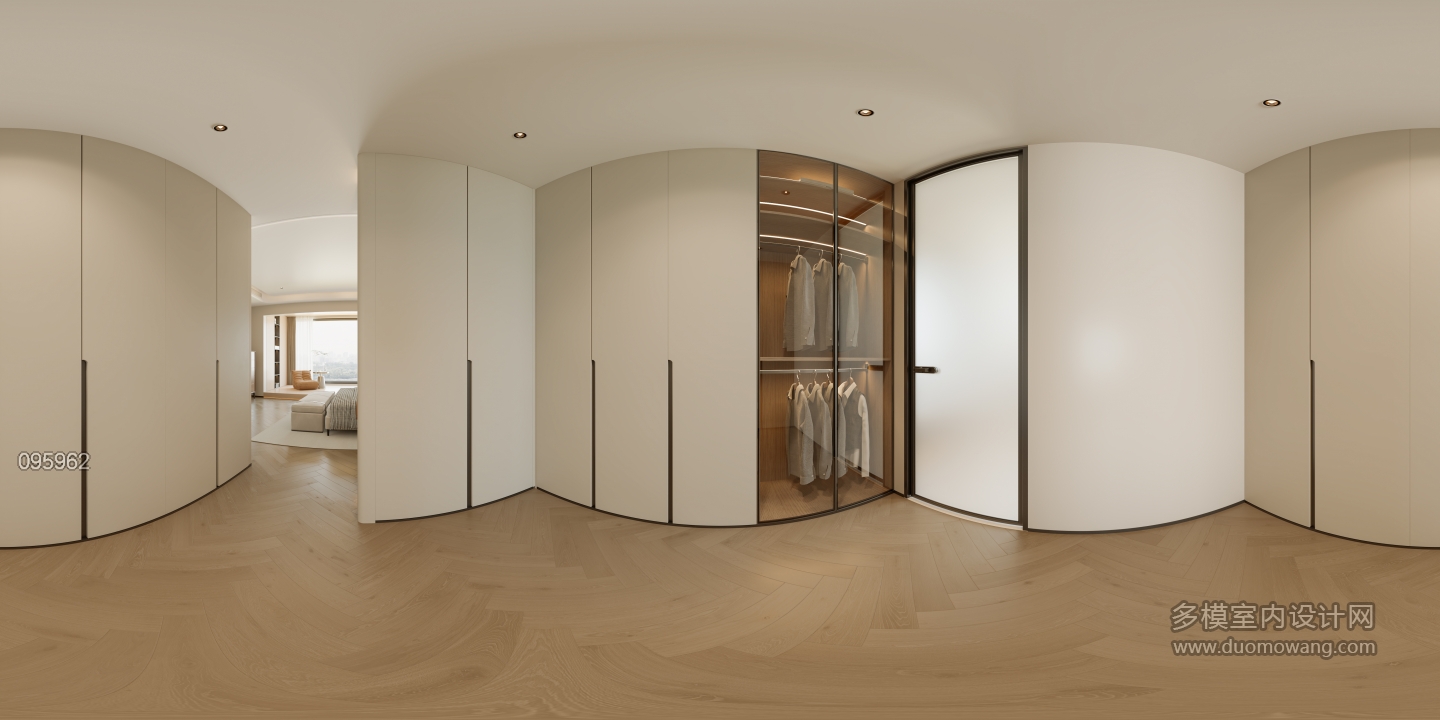 现代轻奢衣帽间