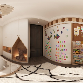 现代家装儿童房 (1)