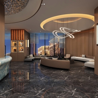 现代酒店餐饮区