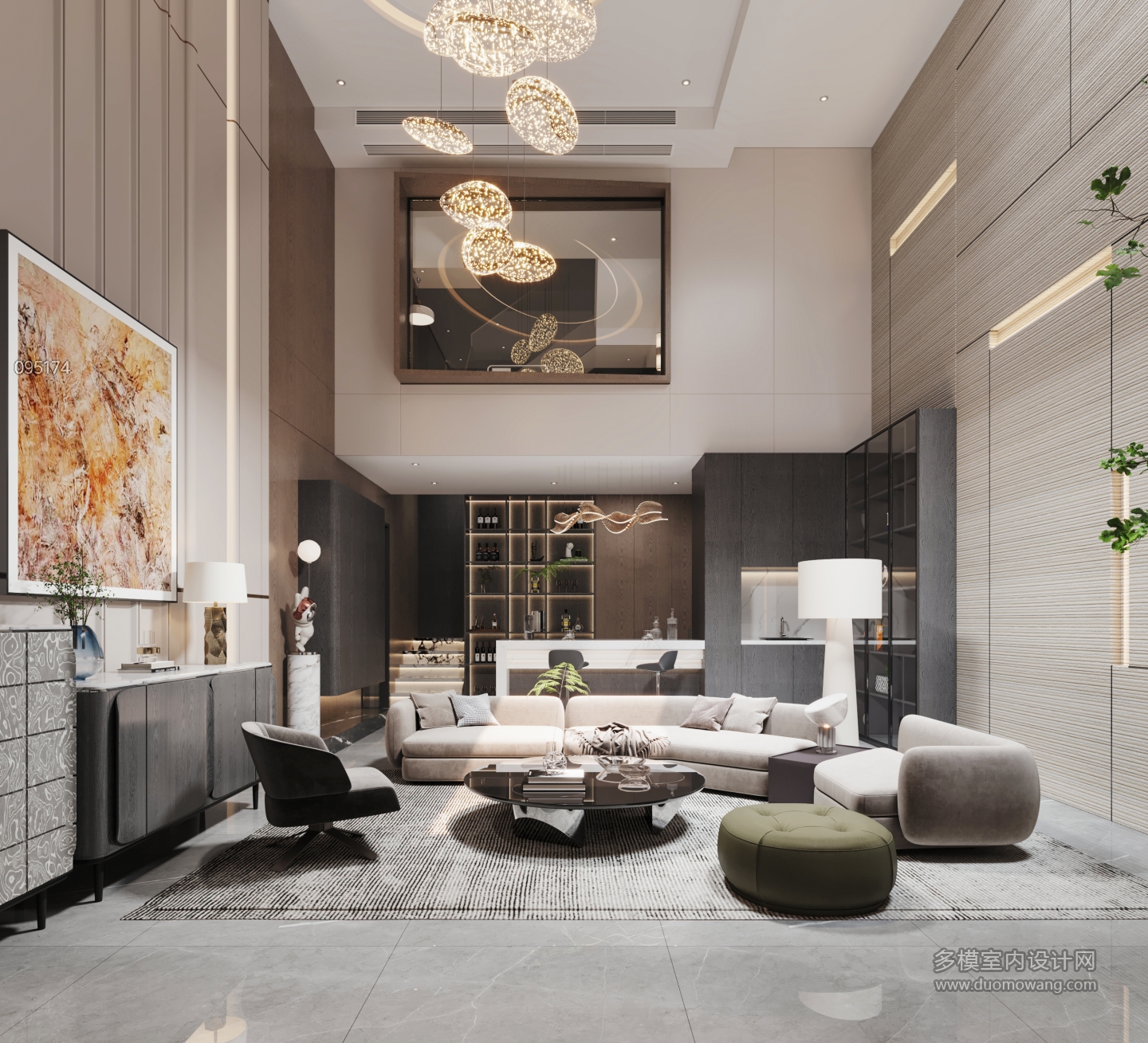 负二客厅沙发背景