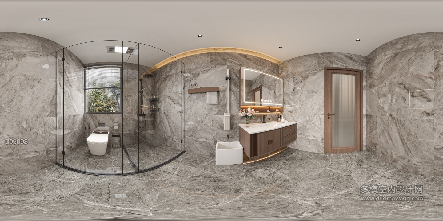 新中式卫生间 360