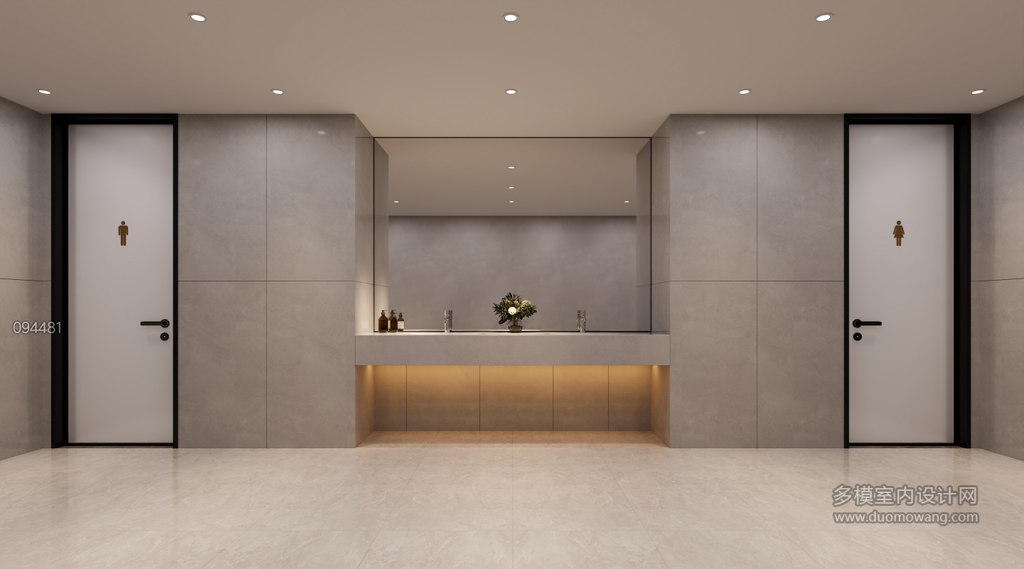 现代卫生间方案一