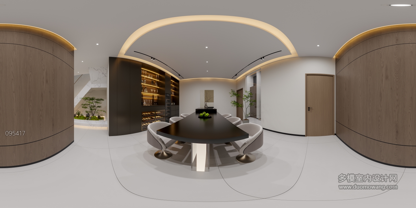 现代负二餐厅全