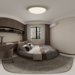 现代儿童房1全景