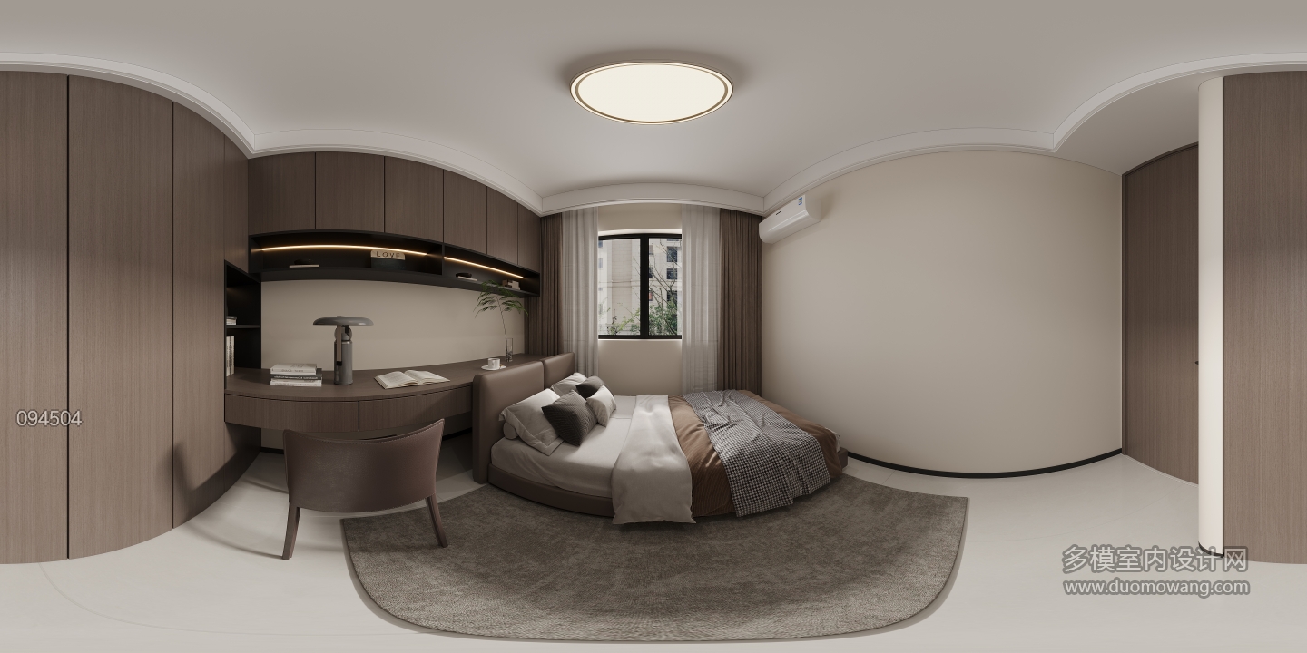 现代儿童房1全景