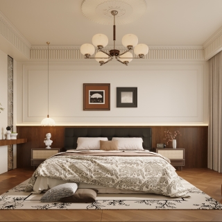 现代中古主卧