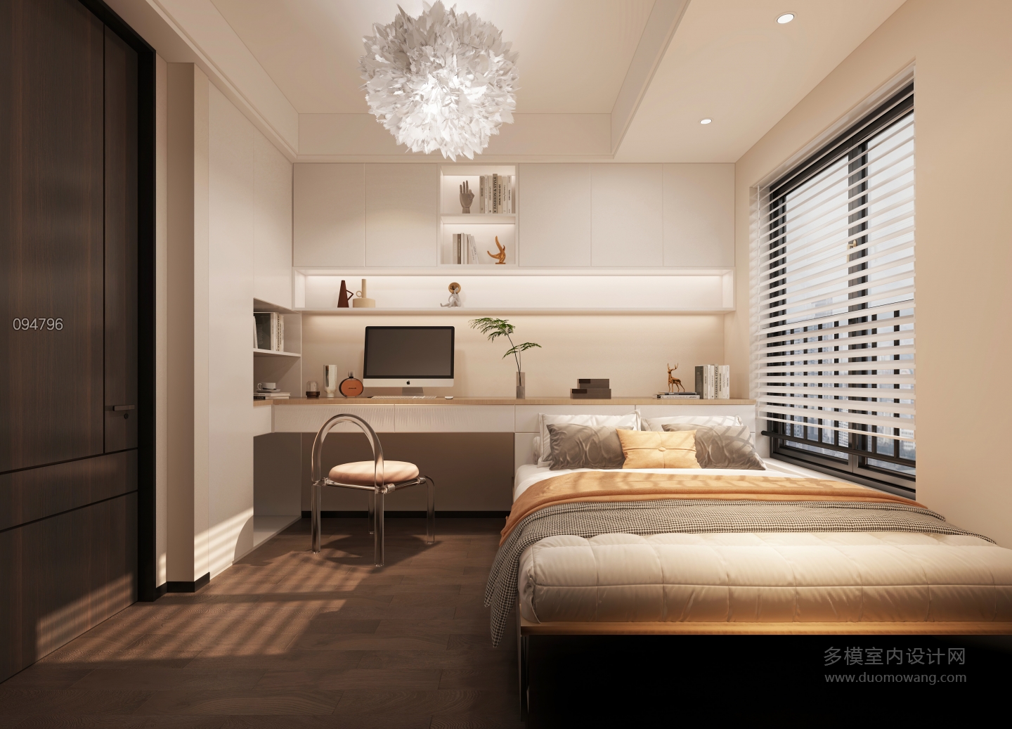 现代家装书房静态 (1)