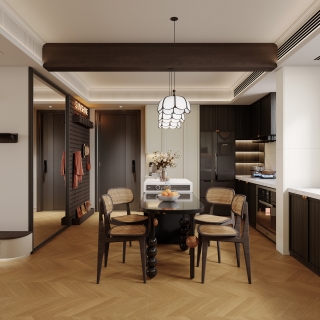 法式中古入户门