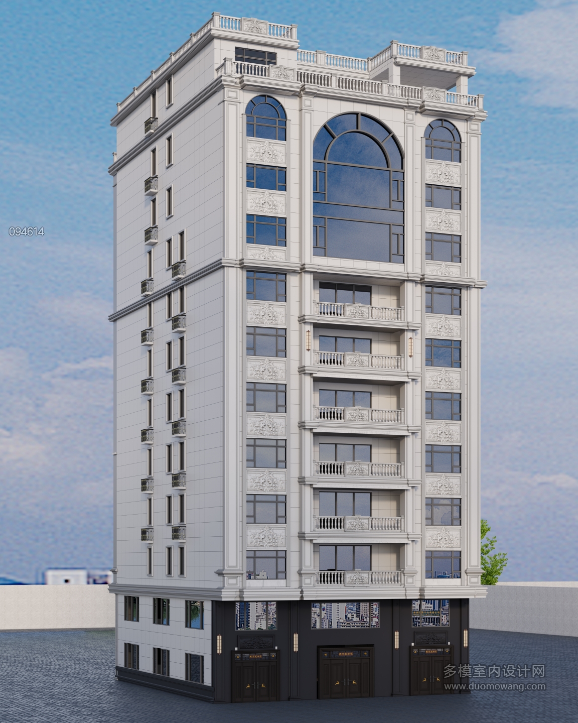 简欧建筑外立面