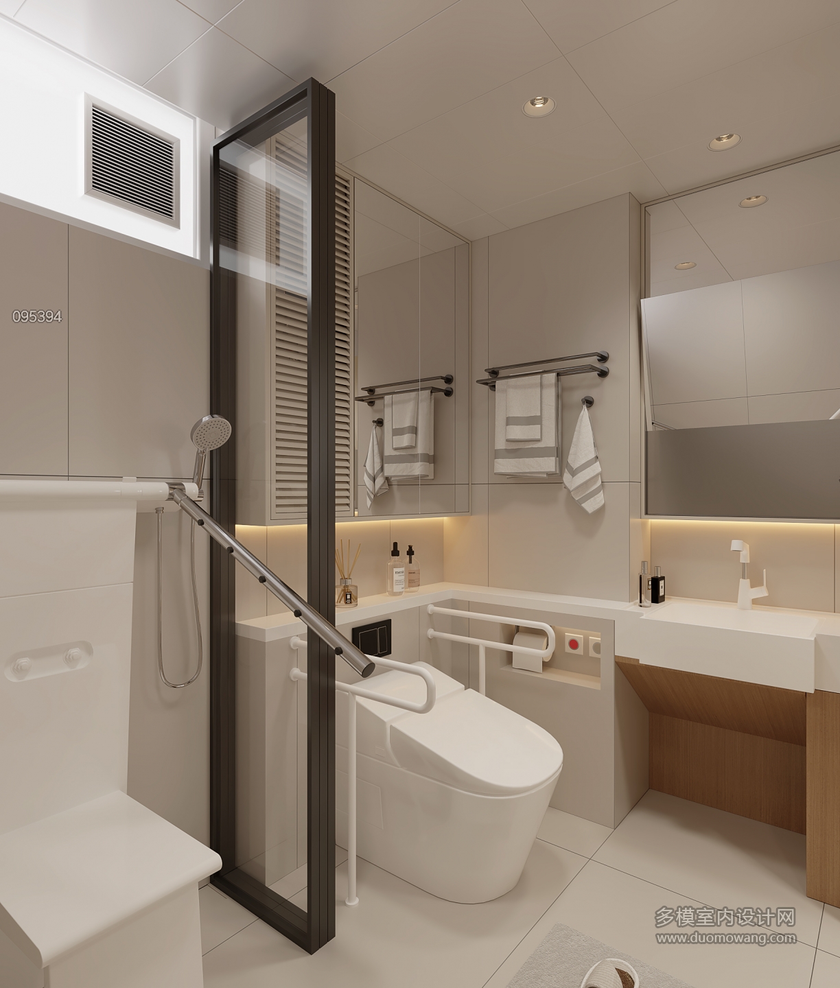 现代卫生间一
